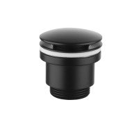 Клапан донный универсальный Lemark Click/Clack 1 1/4 черный LM8500BL