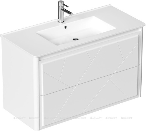 Тумба Allen Brau PARIS 100 см белый матовый 1.360002.WM