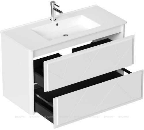 Тумба Allen Brau PARIS 100 см белый матовый 1.360002.WM