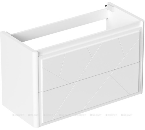 Тумба Allen Brau PARIS 100 см белый матовый 1.360002.WM