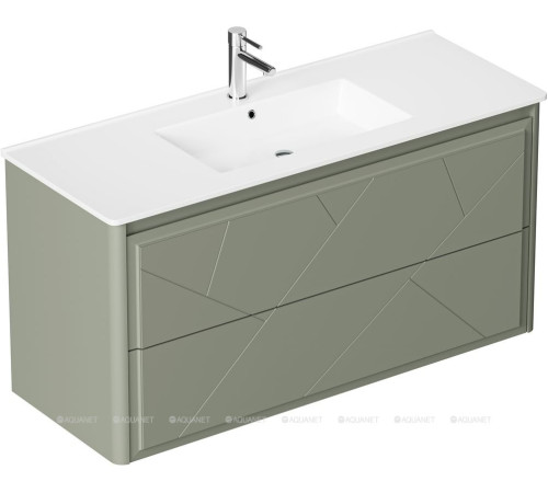 Тумба Allen Brau PARIS 120 см олива матовый 1.360003.CGM