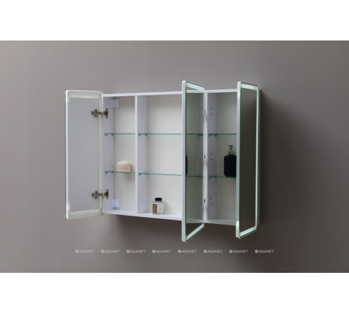 Зеркальный шкаф Aquanet Оптима (Optima) 110х80 LED 00341428