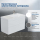 Тумба с раковиной Aquanet Nova Lite 2.0 90 R 2 ящика белый глянец 00365927