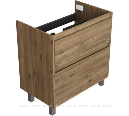 Тумба с раковиной Aquanet Nova Lite 2.0 75 напольная дуб рустикальный 00348196