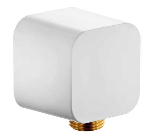 Шланговое подключение Kludi A-QA с защитой от обратного тока воды белый 655434300