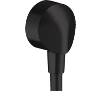 Шланговое подсоединение hansgrohe FixFit 1/2 черный матовый 27454670