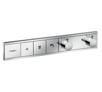 Термостат Hansgrohe RainSelect для 3 потребителей внешняя часть 15381000