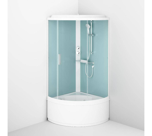 Душевая кабина AM.PM X-Joy 90х90 см без гидромассажа W88C-401A-090WT