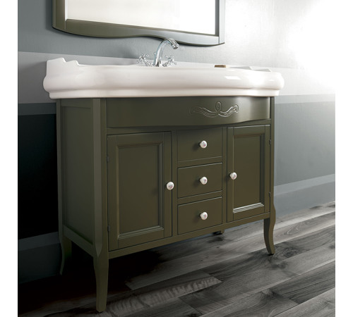 Раковина подвесная Kerasan Retro 100х54.5 см 1 отверстие белая 105001