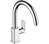 Смеситель для кухни Hansgrohe Vernis Shape M35 однорычажный 210 с поворотным изливом хром 71871000