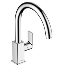 Смеситель для кухни Hansgrohe Vernis Shape M35 однорычажный 210 с поворотным изливом хром 71871000