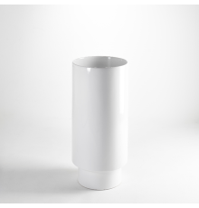 Раковина напольная Simas PO-MO 40x85 см слив в пол без отверстия белый F91 / PO08bi / SIFPO