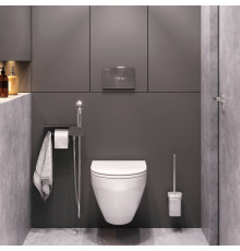 Комплект подвесной унитаз AM.PM FlashClean с гигиеническим душем CK70H1003W