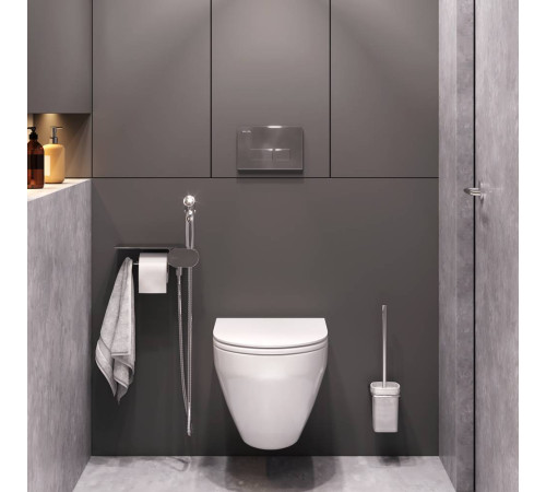 Комплект подвесной унитаз AM.PM FlashClean с гигиеническим душем CK70H1003W