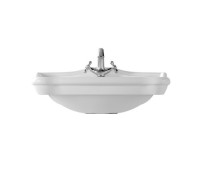 Раковина Ceramica Alice BOHEME 70х58 см на пьедестал белый глянцевый 28230101