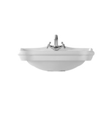 Раковина Ceramica Alice BOHEME 70х58 см на пьедестал белый глянцевый 28230101