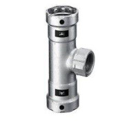 Тройник Viega Megapress с SC-Contur 3/4xRp1/2x3/4 695170