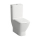 Унитаз-моноблок Laufen Palace 70x36 см универсальный выпуск белый 8.2870.3.000.873.1 / 8.2470.6.000.000.1