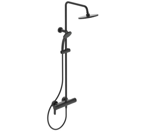 Душевая система Ideal Standard Idealrain черный матовый BC750XG