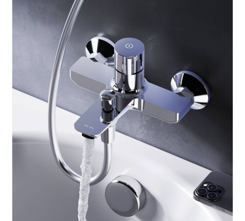 Смеситель для ванны и душа AM.PM X-Joy TouchReel нажимной F85A10500