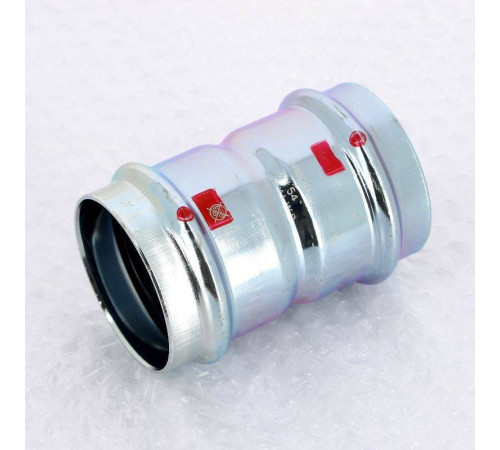 Муфта пресс Viega Prestabo 54 мм оцинкованная сталь 558048