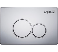 Панель смыва AQUAme пластик хром AQM4101CR