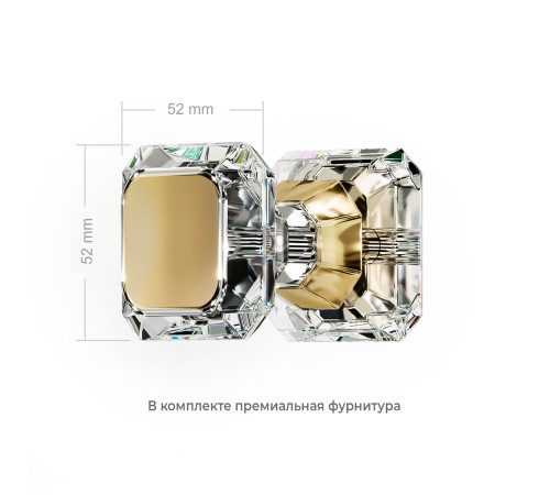 Боковая панель RGW Z-072Gb 300х1950 мм стекло 8 мм золото 352207203-16