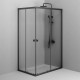 Душевое ограждение AM.PM Sunny 120x80 см без поддона W87G-403-12080-BT