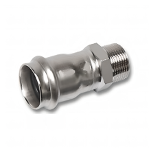 Ниппель переходной SANHA NiroPress AISI 316L ВПр-НР 42 мм x 1 1/2 69243G42112.3