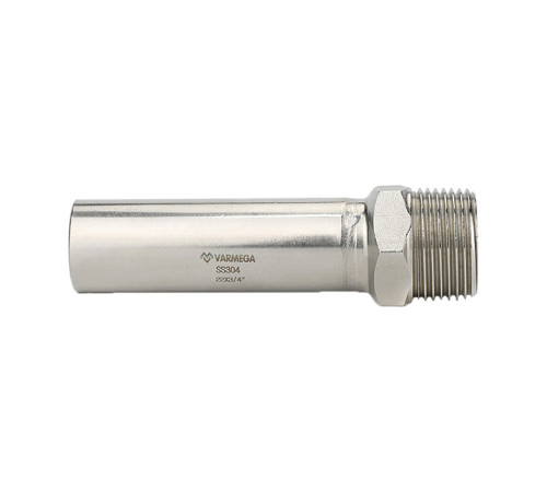 Муфта-вставка Varmega Inox Press с наружной резьбой 22x1/2 VM708002204