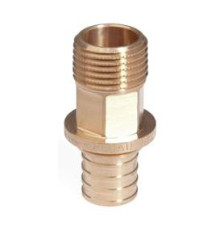 Переходник REHAU RAUTITAN с наружной резьбой 16-R 3/4 бронза RX+ 14563123001