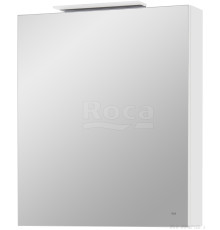 Шкаф зеркальный Roca Oleta левый 600x700x137 мм LED-подсветка белый глянец A857645806