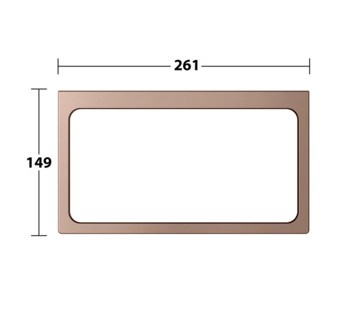 Полотенцедержатель-кольцо Keuco Edition 11 поворотный brushed red gold 11121290000