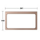 Полотенцедержатель-кольцо Keuco Edition 11 поворотный brushed red gold 11121290000