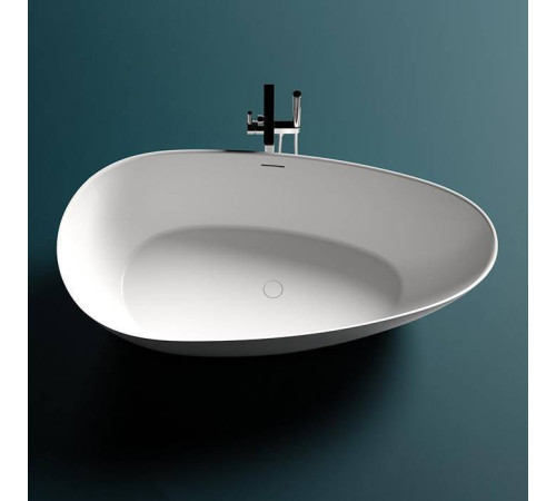 Ванна отдельностоящая Salini Paola Bassa 172х82.7х57.8 см S-Stone белый матовый 101612SM