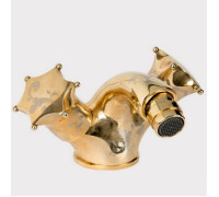 Смеситель для биде с донным клапаном Daniel Miss Decora золото/никель MI6200YF 83