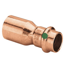 Муфта редукционная Viega Profipress 35х22 мм медь 296452