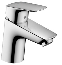 Смеситель для раковины hansgrohe Logis 70 однорычажный со сливным гарнитуром хром 71070000