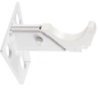 Кронштейн настенный Arbonia регулируемый L=71-90 мм RAL 9016 W161