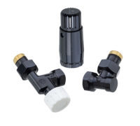 Комплект термостатический аксиальный Schlosser DN15 1/2 Мини M30x1.5 RAL 9005 602200126