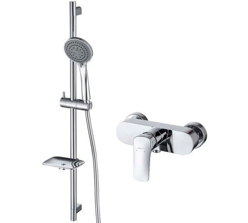 Набор смесителей 2 в 1 Aquanet Vega (AQ1060CR+AQ2011CR) хром AQ1032CR