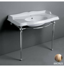 Консоль с раковиной SIMAS Arcade 105х56 см напольная бронза ARCG2