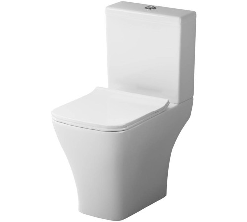 Унитаз-компакт безободковый AM.PM Like с сиденьем микролифт DX78C8600SC