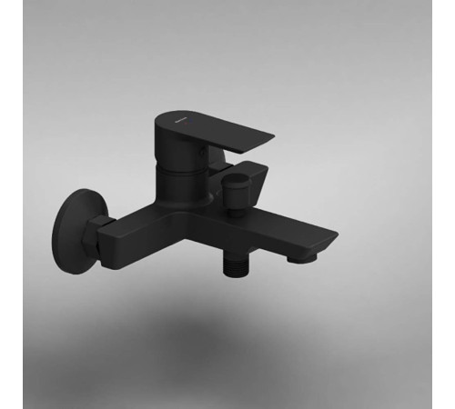 Смеситель для ванны и душа AM.PM Apollo матовый черный 471000300