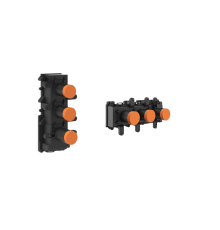 Внутренняя часть для термостатического смесителя Gessi на 2 выхода 09264031