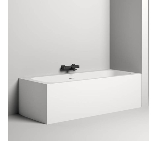 Ванна встраиваемая на ножках Salini Orlanda Axis 190.5х80х60 см UpDown S-Stone белый матовый 103321M