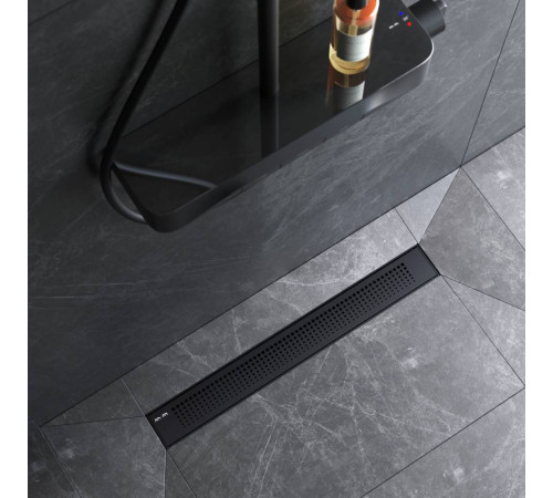 Трап для душа линейный AM.PM PrimeFlow универсальный затвор Cut Gradient 60 см W02SC-P11-060-01BM