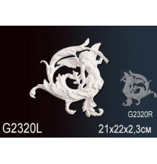 Декоративный элемент Perfect полиуретан левый G2320L