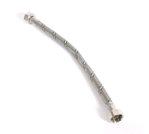 Гибкая подводка для воды Uni-Fitt DN 8 1/2 ВВ 30 см нержавеющая сталь 500S2003