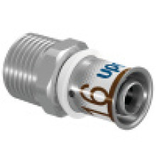 Переходник пресс Uponor S-Press PLUS с наружной резьбой 20-R 1/2 1070504